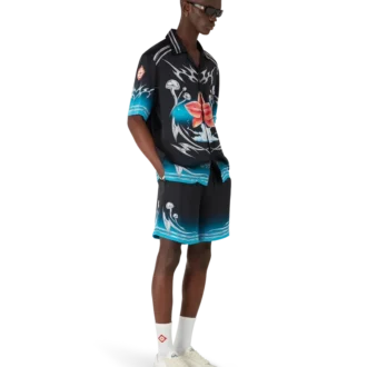 Pantaloncini in raso di seta Blades