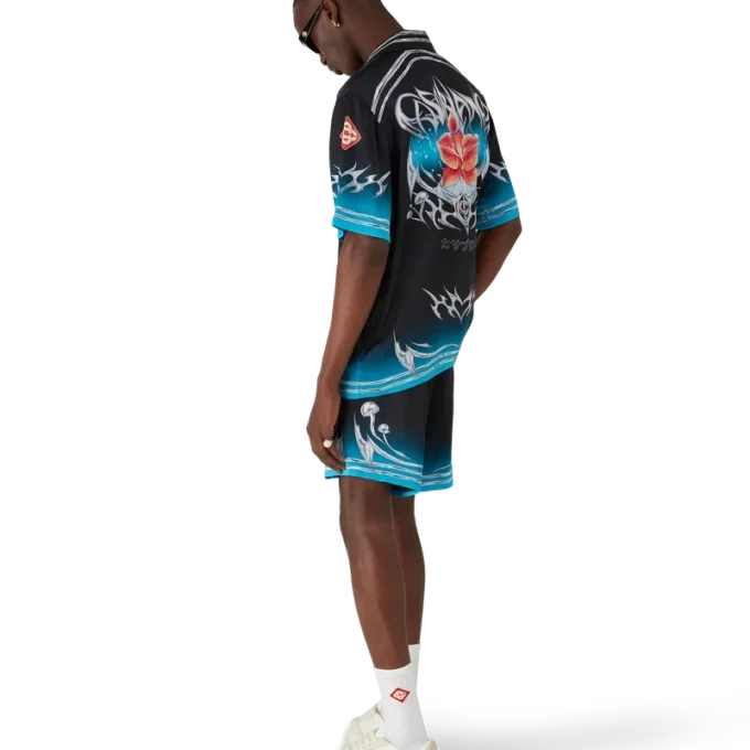 Pantaloncini in raso di seta Blades