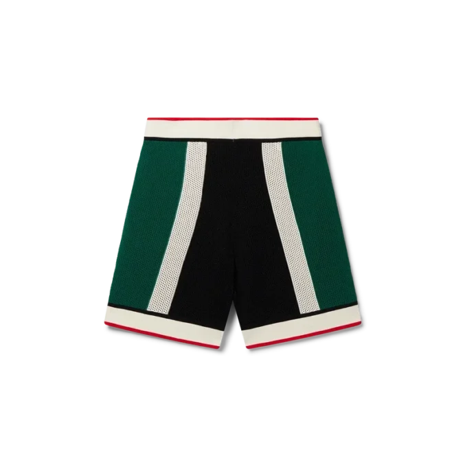 Pantaloncini in rete a righe