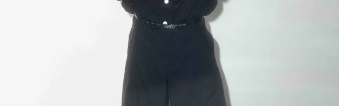 Borsa da weekend Monogram nera