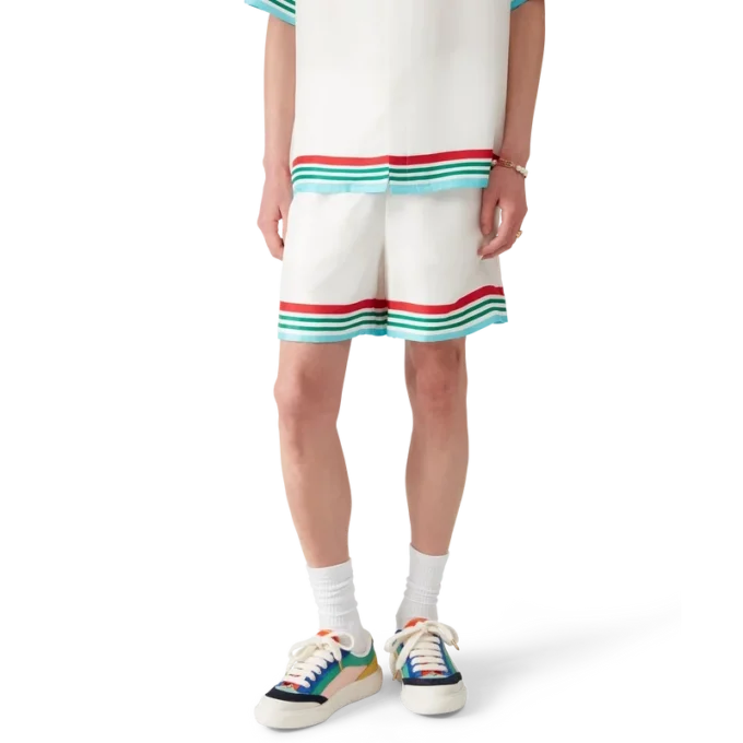 Pantaloncini in seta Casa Way World Series