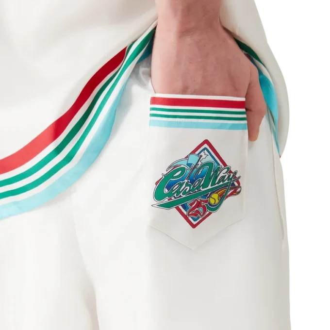 Pantaloncini in seta Casa Way World Series