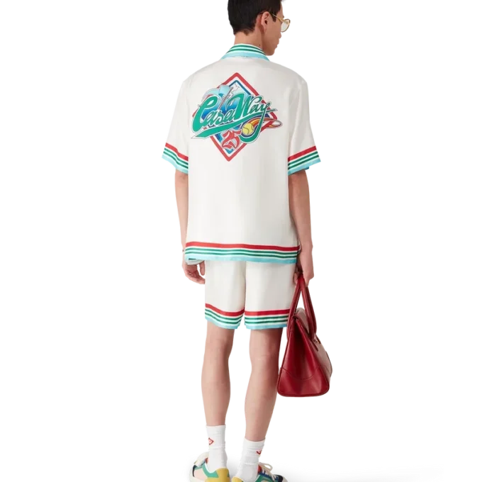 Pantaloncini in seta Casa Way World Series