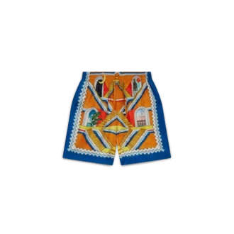 Pantaloncini in seta Escalier Infini