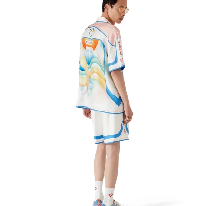 Pantaloncini in seta Fuji Dream Pantaloncini in seta Fuji Dream