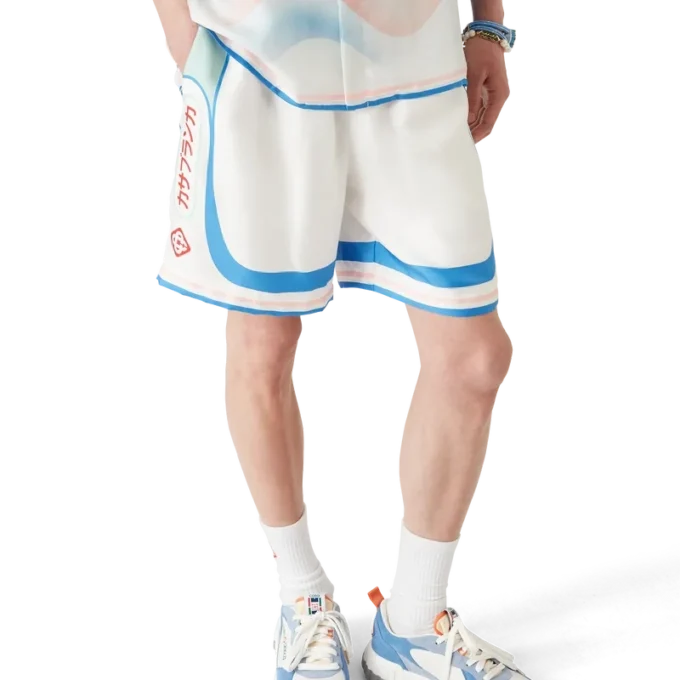 Pantaloncini in seta Fuji Dream Pantaloncini in seta Fuji Dream