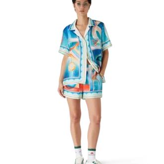 Pantaloncini in seta Galaxy Court