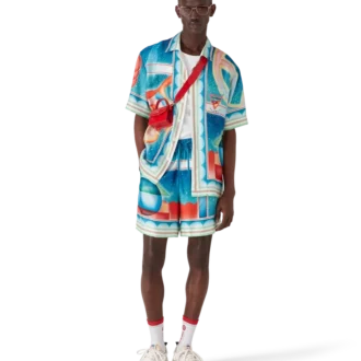 Pantaloncini in seta Galaxy Court