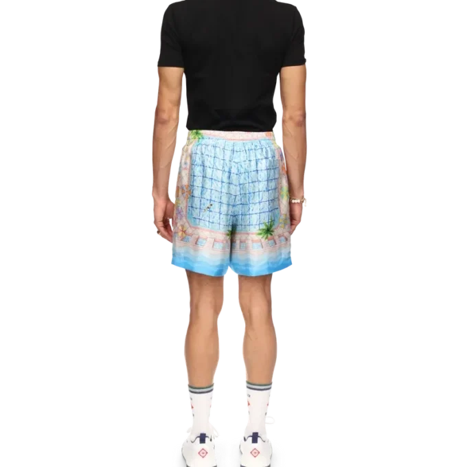 Pantaloncini in seta Le Plongeon