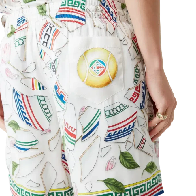 Pantaloncini in seta Le Vase Brise