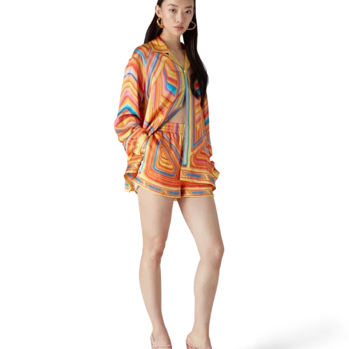 Pantaloncini in seta Low Rider