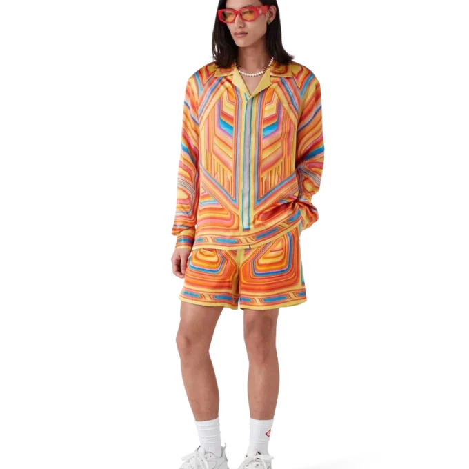 Pantaloncini in seta Low Rider