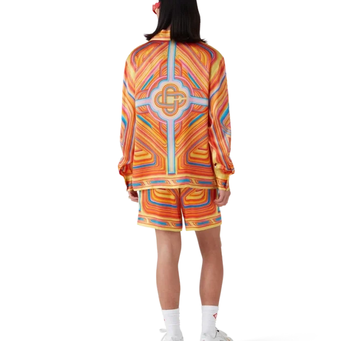 Pantaloncini in seta Low Rider