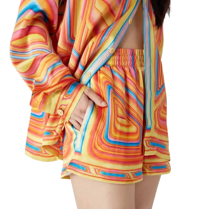 Pantaloncini in seta Low Rider