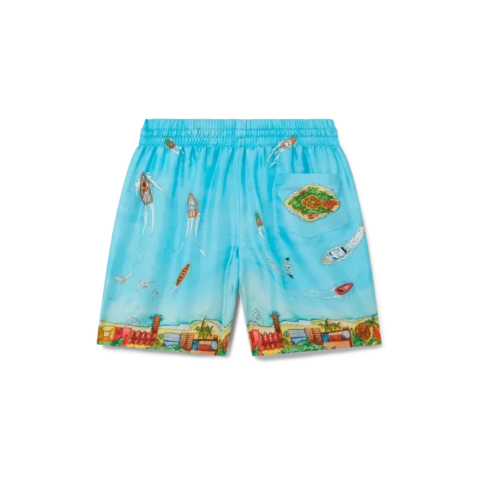 Pantaloncini in seta Maison Sur Piloti