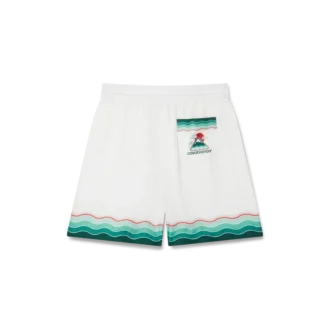 Pantaloncini in seta Montagne Ondulee