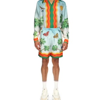 Pantaloncini in seta Palm Springs Tennis Club