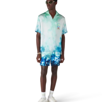 Pantaloncini in seta Surf Lotus