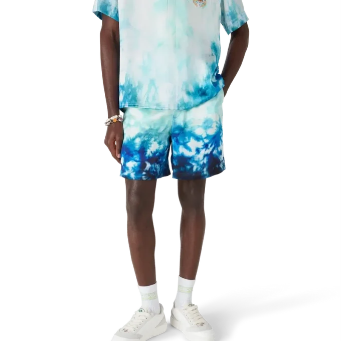 Pantaloncini in seta Surf Lotus