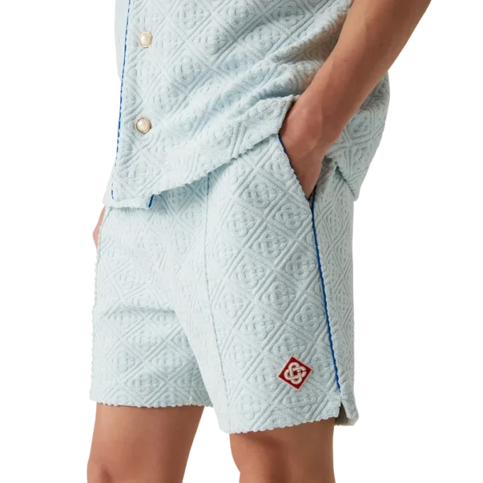 Pantaloncini in spugna Monogram