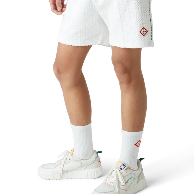 Pantaloncini in spugna Monogram