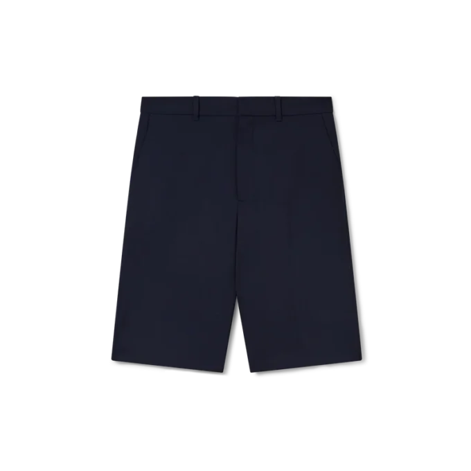 Pantaloncini sartoriali in lana