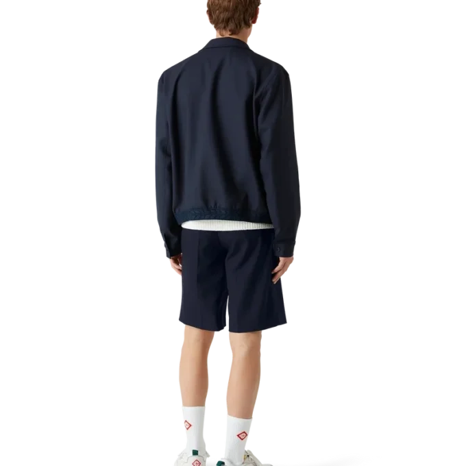 Pantaloncini sartoriali in lana