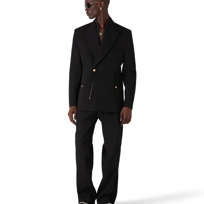 Giacca doppiopetto in lana