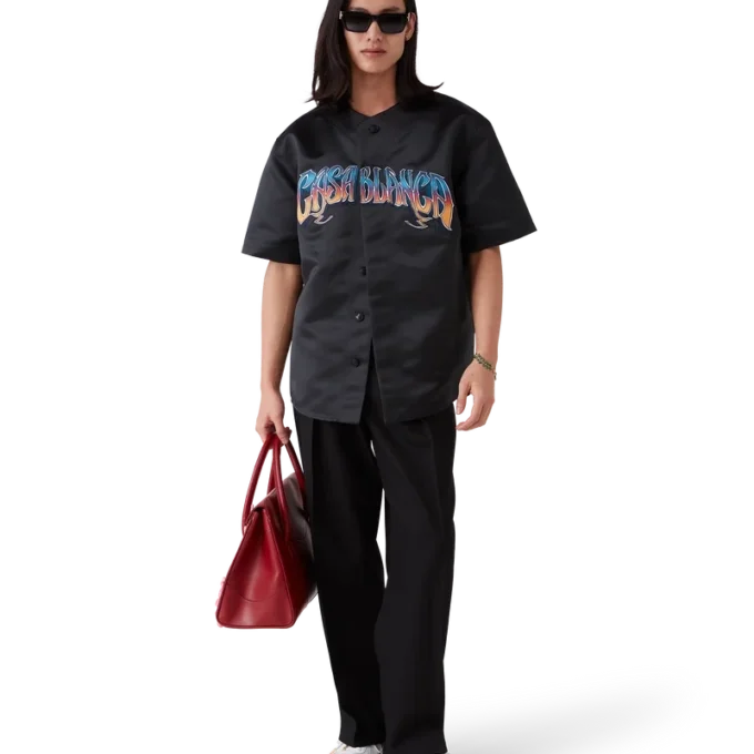 Pantaloni chino a pieghe