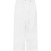 Pantaloni chino bianchi Monogram