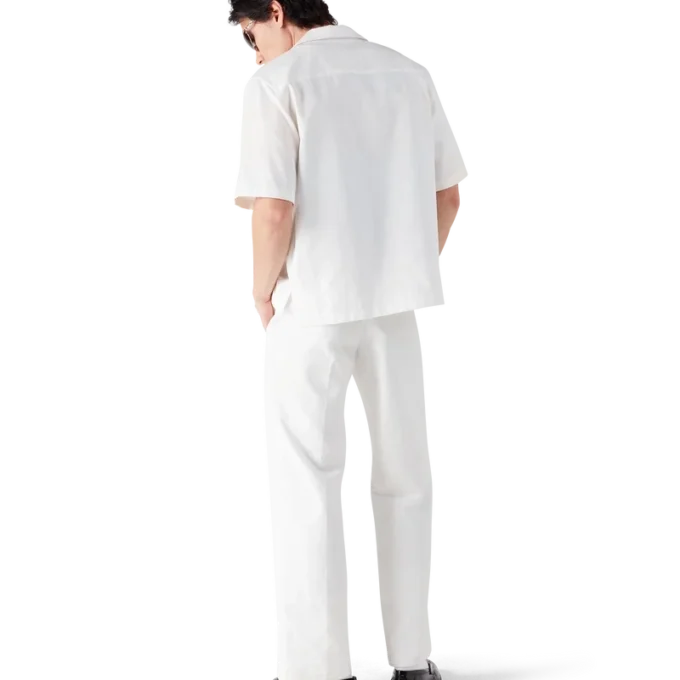 Pantaloni chino bianchi Monogram