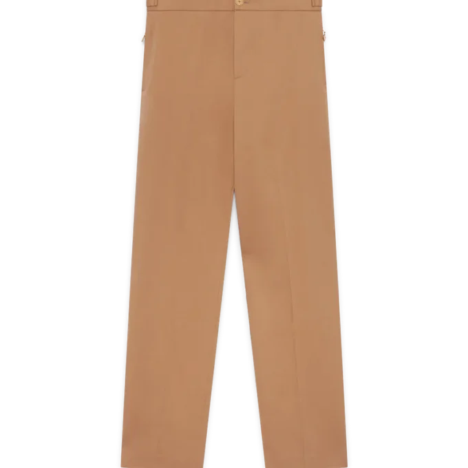 Pantaloni chino in cotone