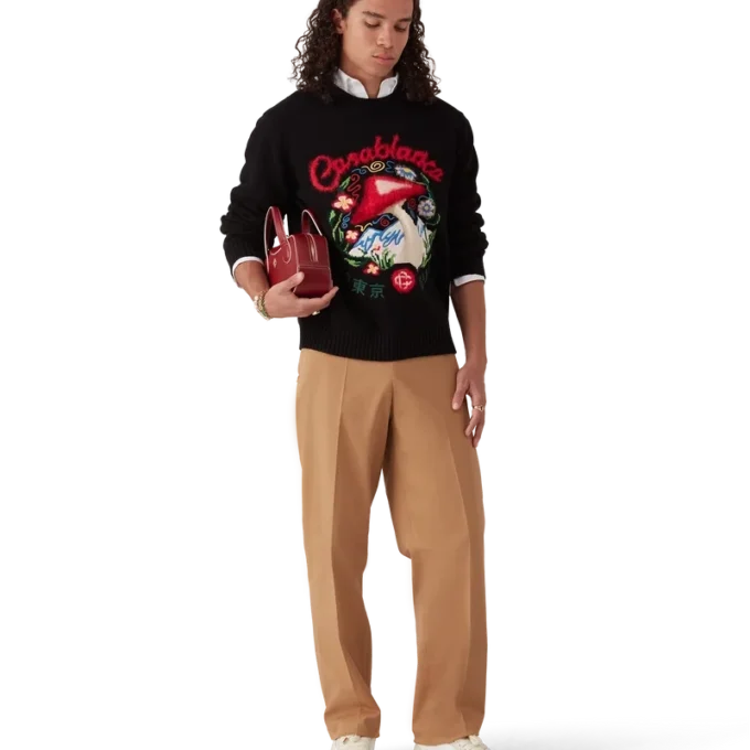 Pantaloni chino in cotone