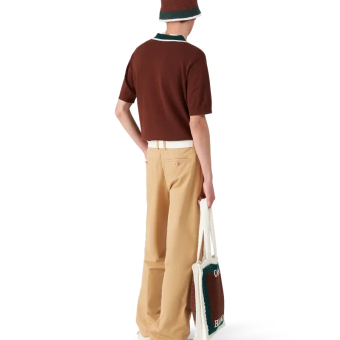 Pantaloni chino in cotone