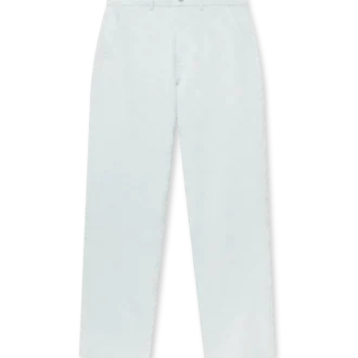 Pantaloni da lavoro in cotone con monogramma