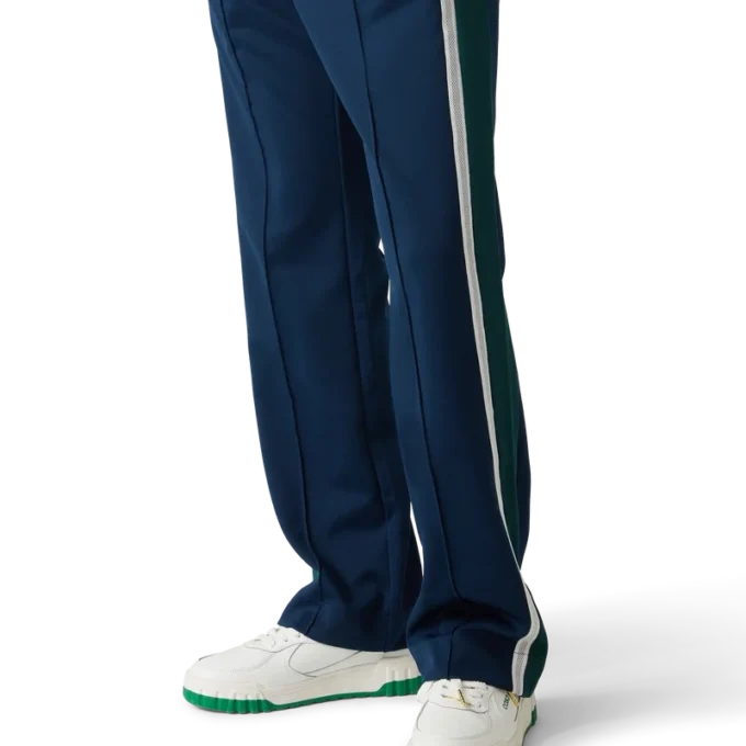 Pantaloni da tuta con nastro in rete