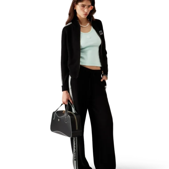 Pantaloni da tuta in maglia merino