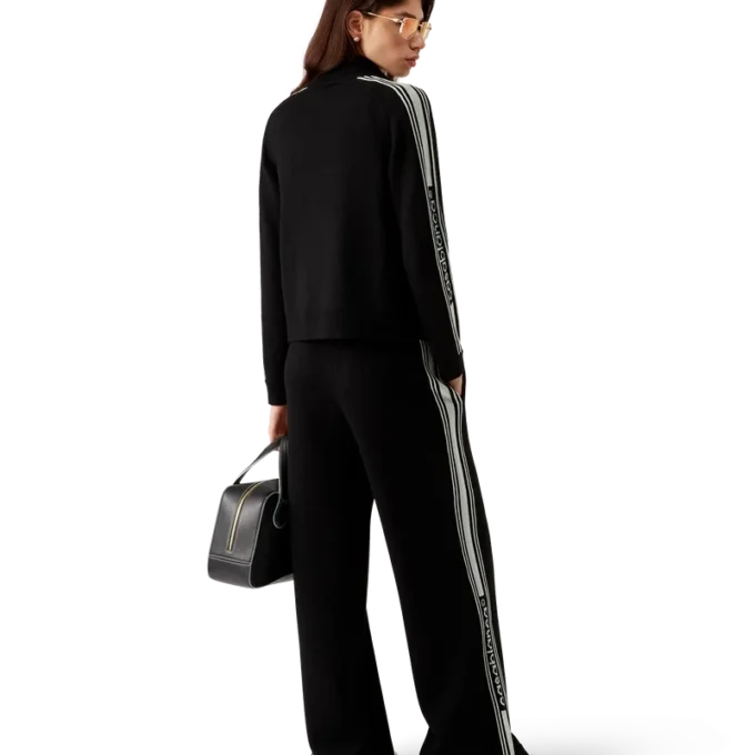 Pantaloni da tuta in maglia merino