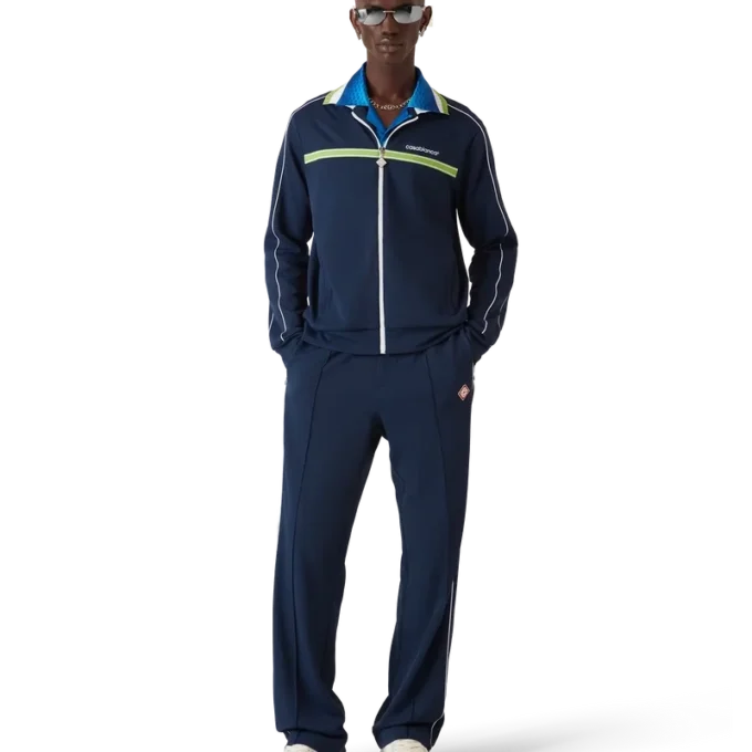 Pantaloni da tuta in piqué