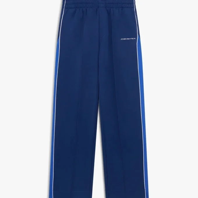 Pantaloni da tuta in tricot Cyber blu navy