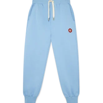 Pantaloni della tuta con toppa con logo blu