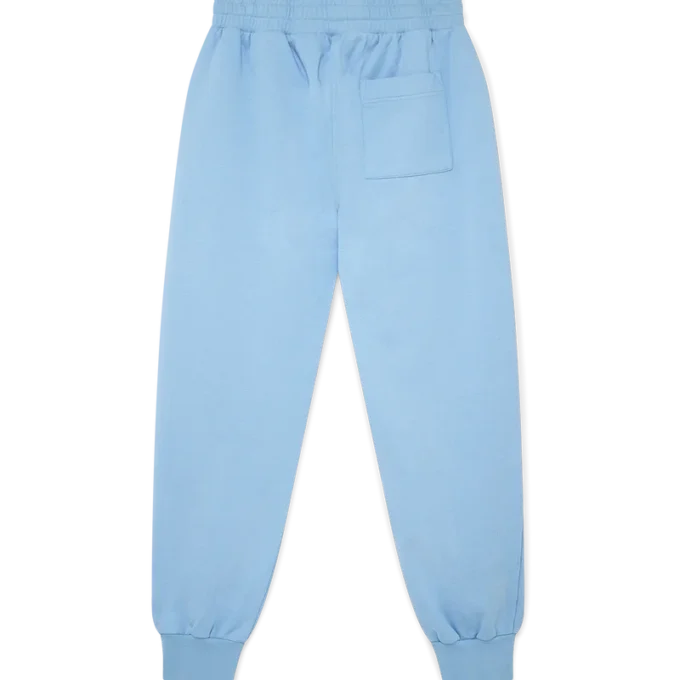 Pantaloni della tuta con toppa con logo blu