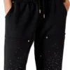 Pantaloni della tuta La Pramonition con decorazioni in cristallo
