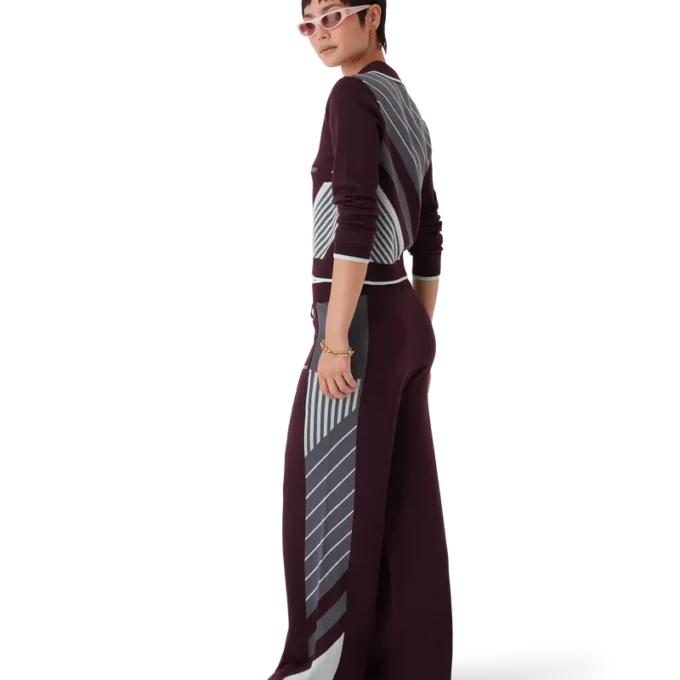 Pantaloni Diagonal Tennis in lana merino