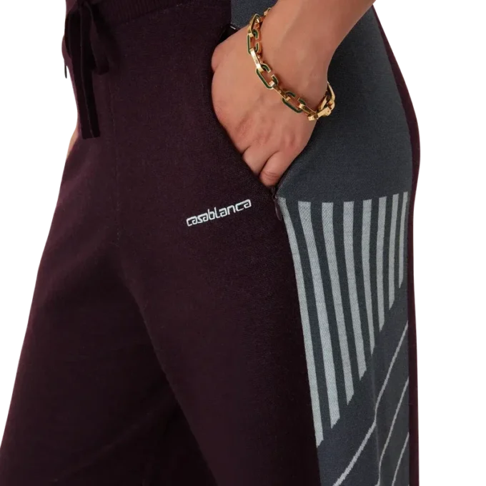 Pantaloni Diagonal Tennis in lana merino