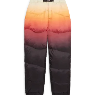 Pantaloni imbottiti in nylon sfumato