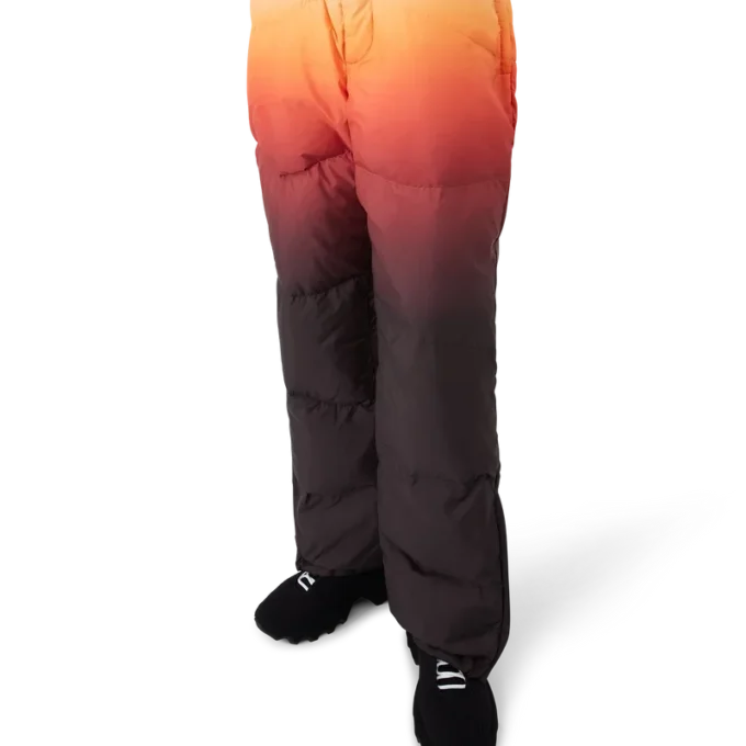 Pantaloni imbottiti in nylon sfumato