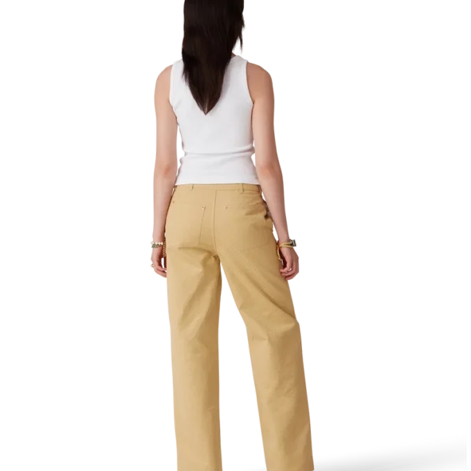 Pantaloni in cotone jacquard con monogramma