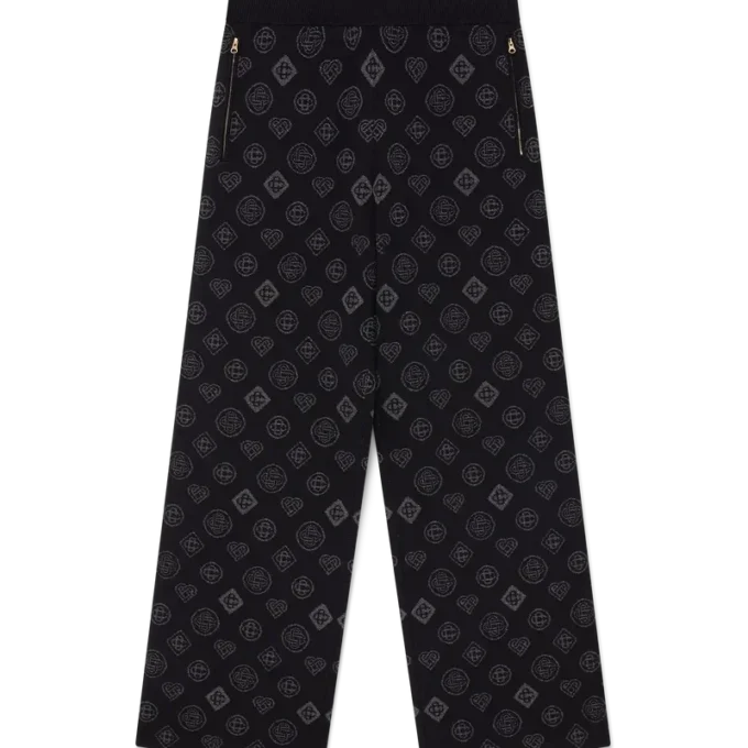 Pantaloni in jacquard Monogram