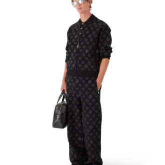 Pantaloni in jacquard Monogram